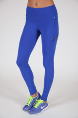 ZIPPY LEGGING - VIVID BLUE