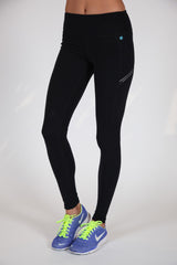 ZIPPY LEGGING - ONYX