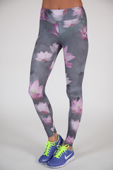 ANDREA BASIC LEGGING - SLATE GREY MULTI