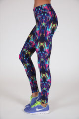 ANDREA BASIC LEGGING - VIVID BLUE MULTI